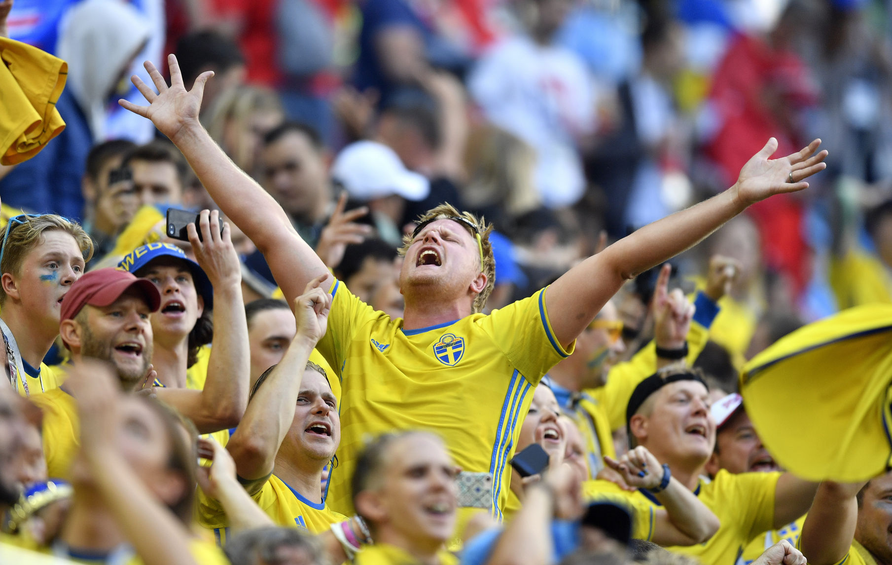 Sweden fans elated
